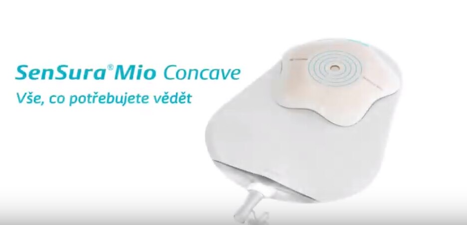 SenSura Mio Concave 1-dílný sáček urostomický, konkávní
