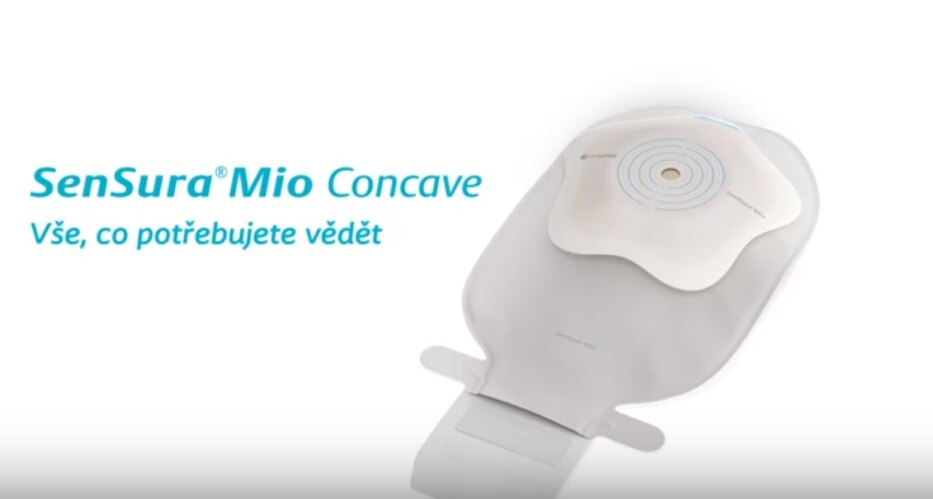 SenSura Mio Concave 1-dílný sáček výpustný, konkávní