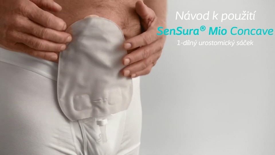 1dílný UROSTOMICKÝ sáček s konkávní podložkou SenSura Mio Concave