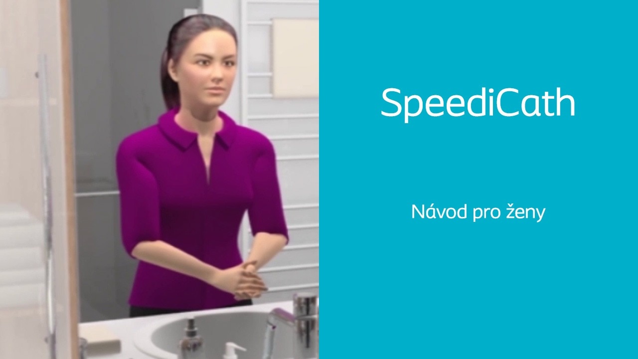 SpeediCath - návod pro ženy